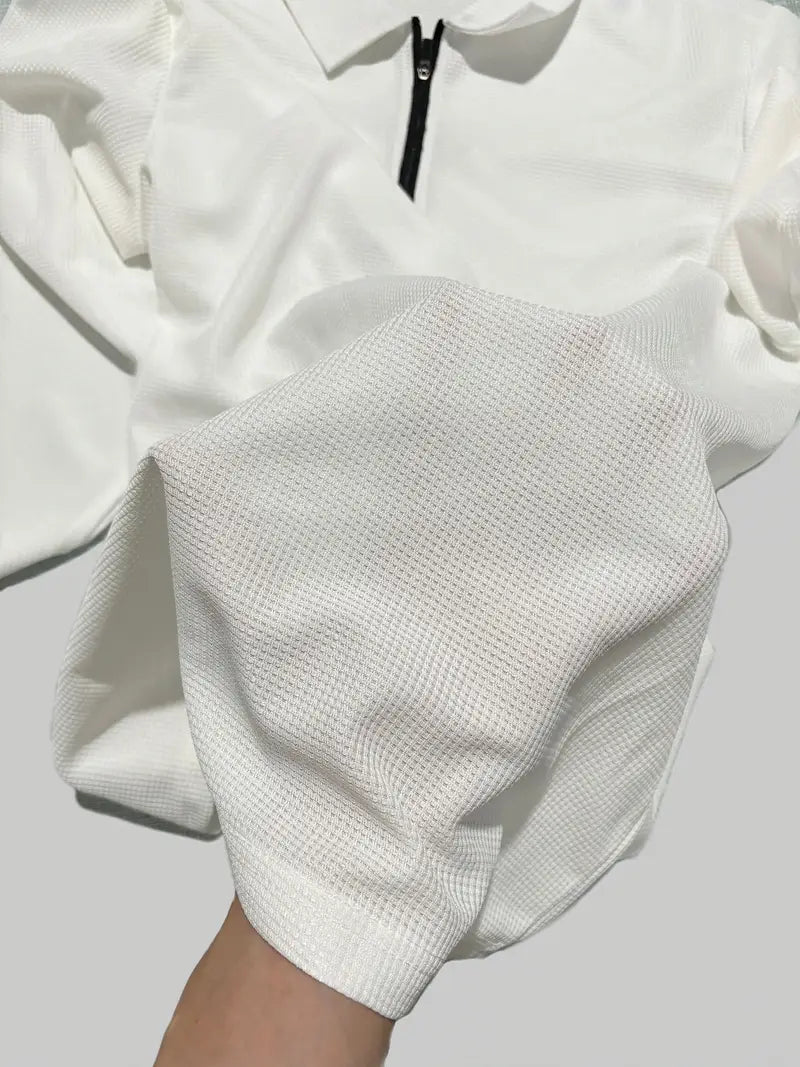 SET DEAL - Pullover-Sweatshirt und Jogginghose mit Kordelzug Weiss