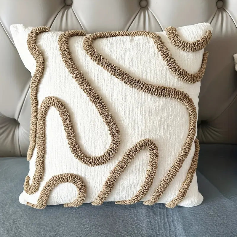 Bohemian Chic Geometrische Quast Kissenhülle