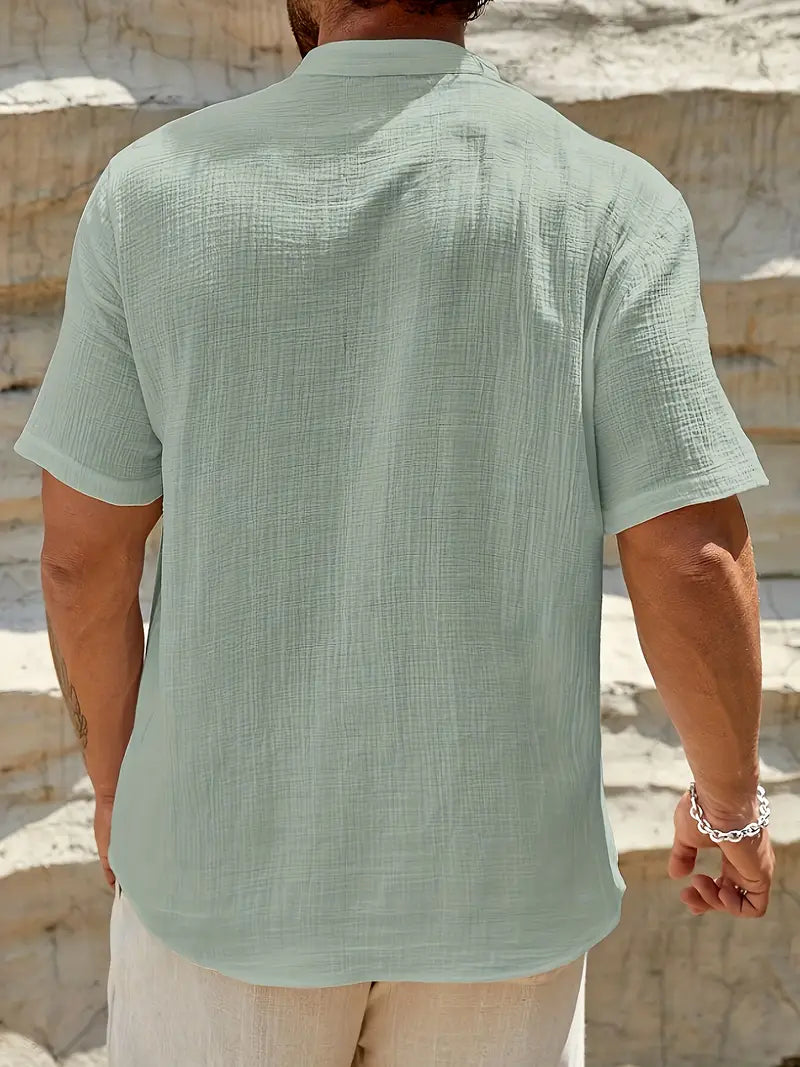 Herren Casual Baumwollhemd