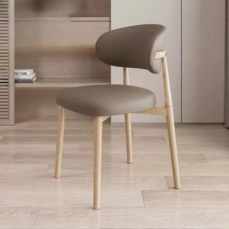 2er-Set Elegante Minimalistische Esszimmerstühle
