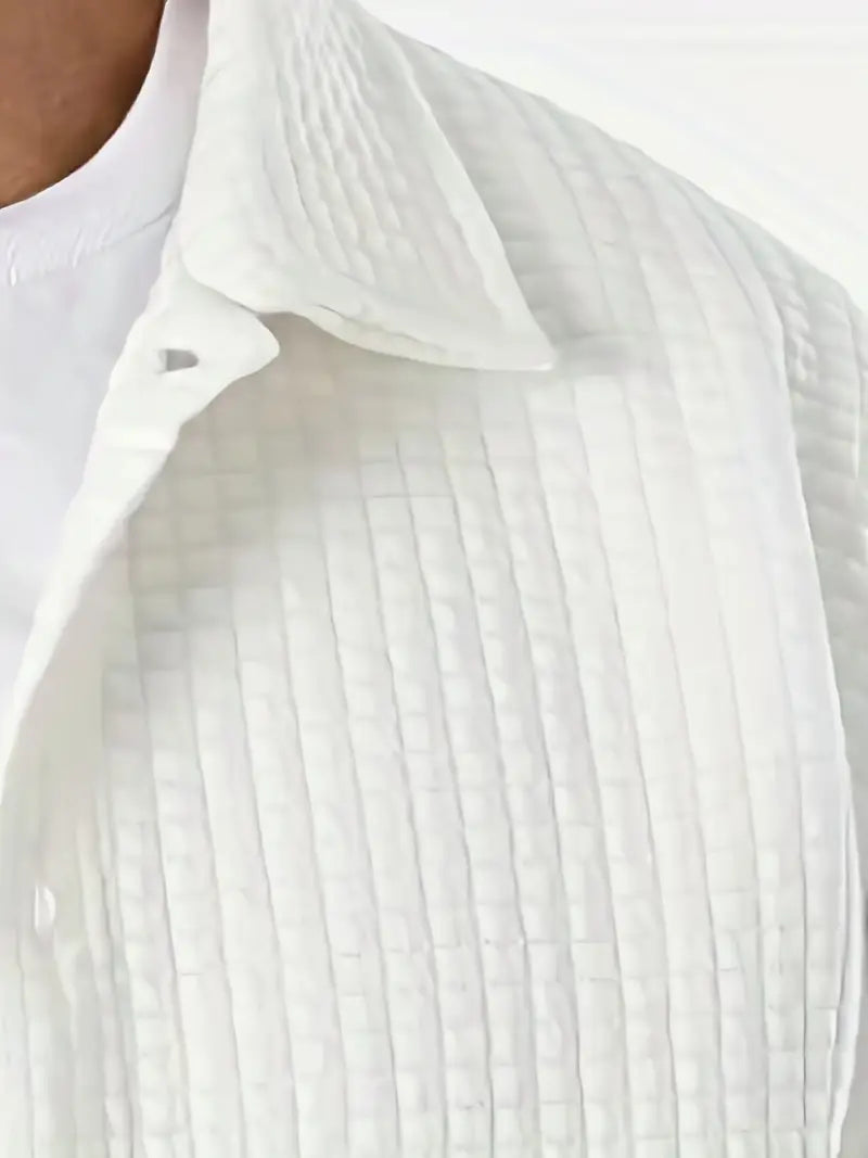 Outfit mit einfarbigem Langarmshirt & Hose Weiss