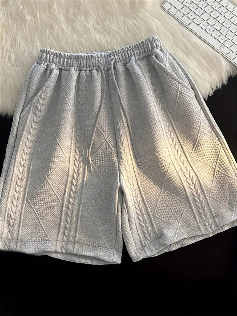 HERREN JACQUARD SET 2-TEILIG GRAU