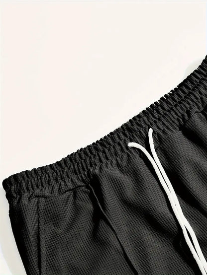 SET DEAL = Pullover-Sweatshirt und Jogginghose mit Kordelzug Schwarz