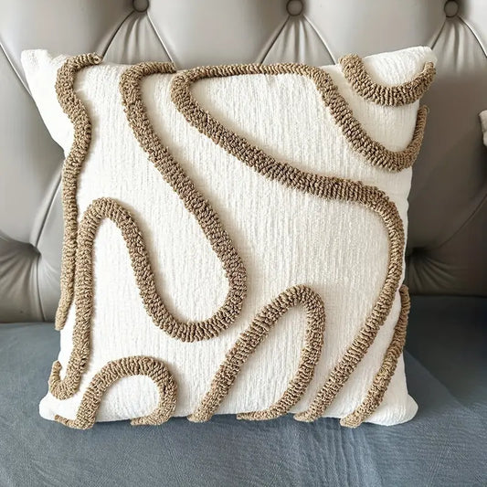 Bohemian Chic Geometrische Quast Kissenhülle