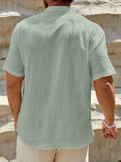 Herren Casual Baumwollhemd