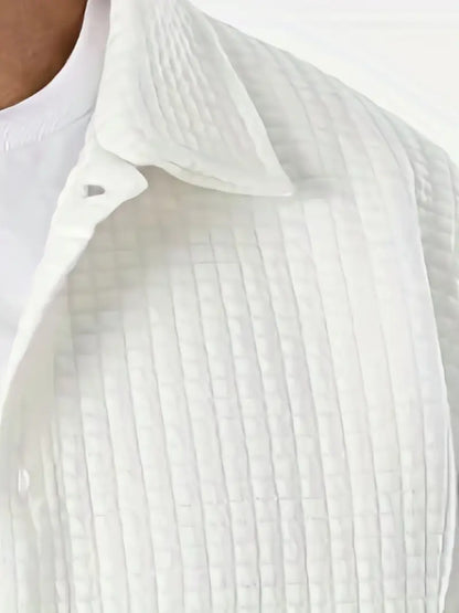 Outfit mit einfarbigem Langarmshirt & Hose Weiss