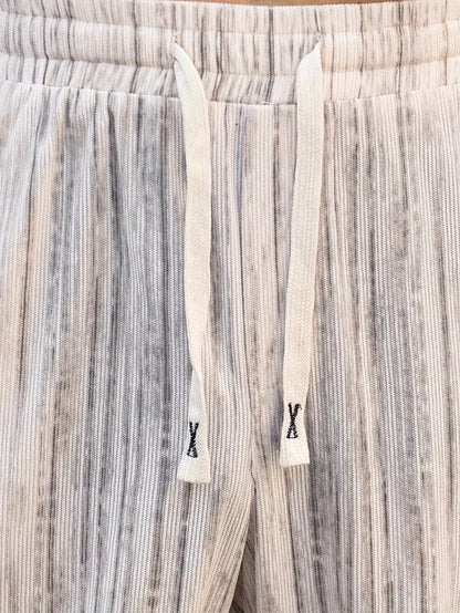 Lässige Gestreifte Cordhose für Herren